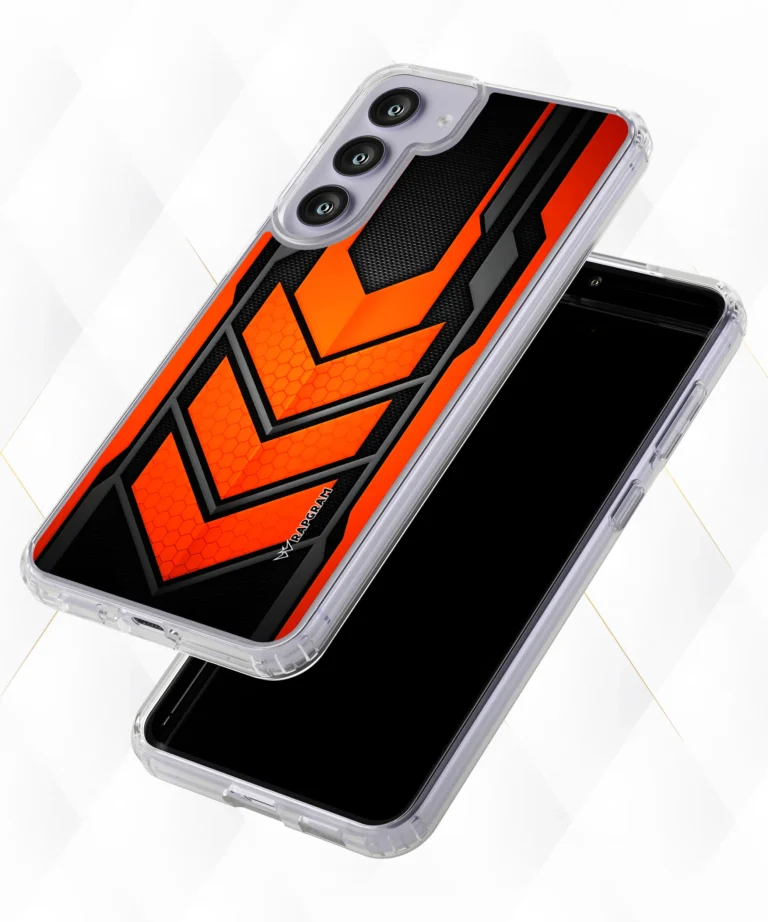 Orange Armour Silicone Case