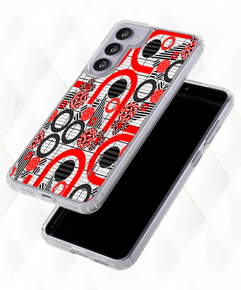 Red Curls Silicone Case
