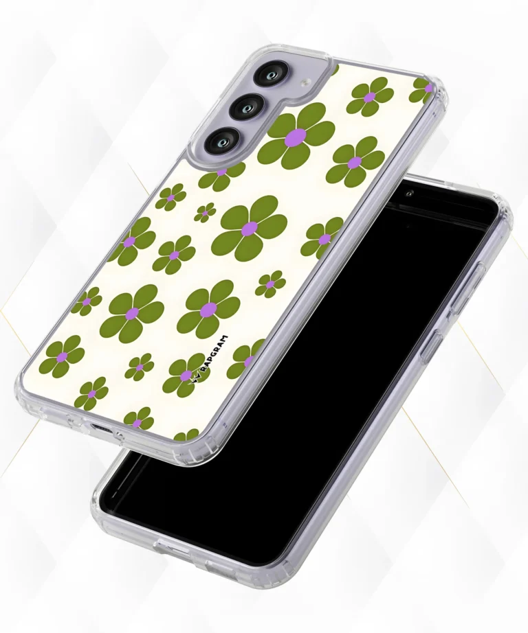Green Lily Silicone Case