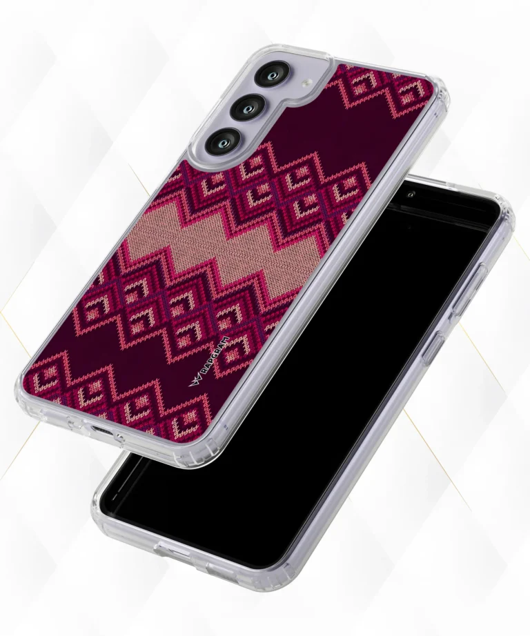 Pink Knit Silicone Case