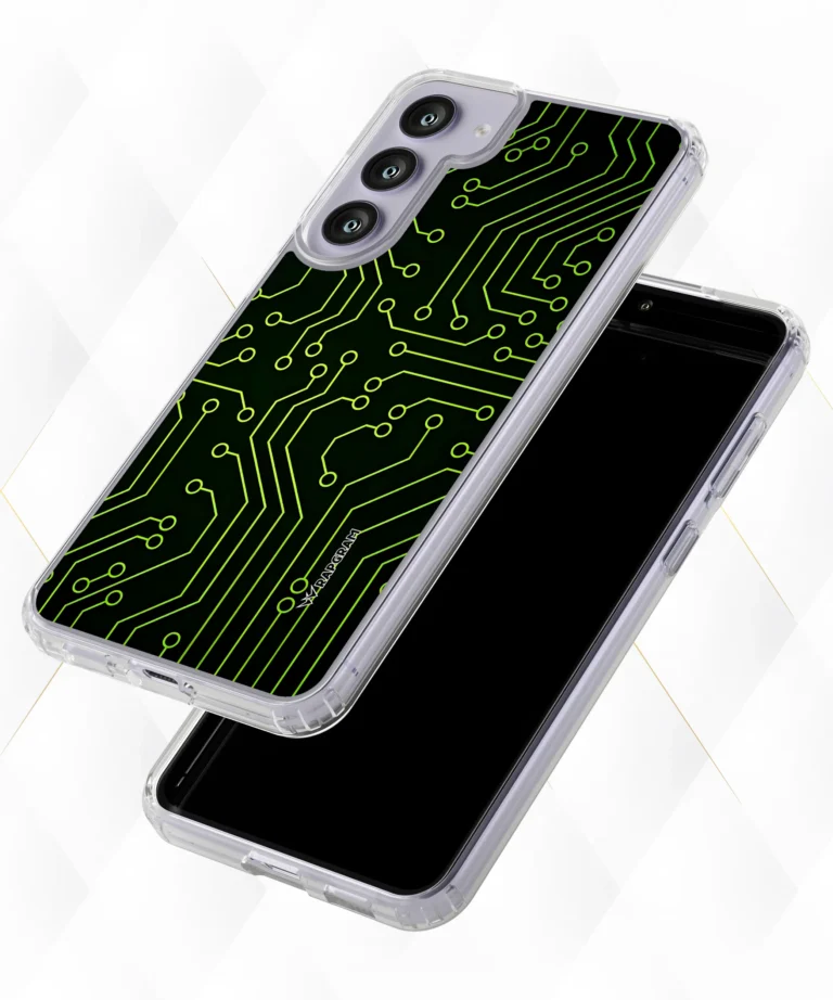 Neon Circuit Silicone Case