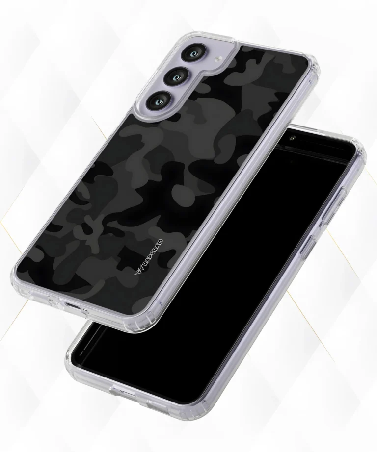 Black Camou Silicone Case