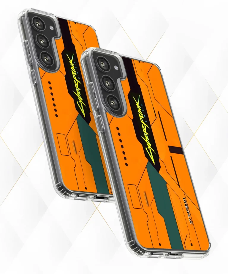 Cyberpunk Orange Silicone Case