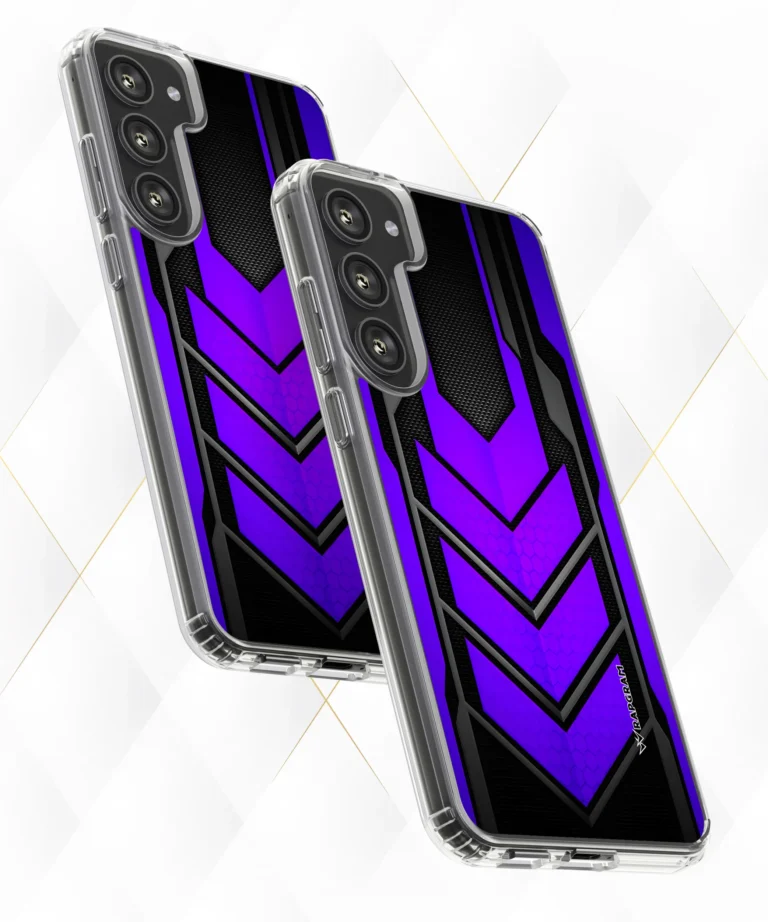 Purple Arrow Silicone Case