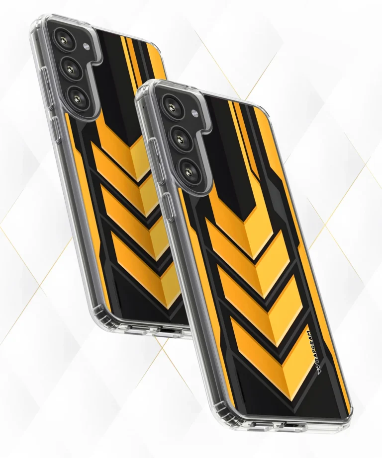 Yellow Arrow Silicone Case