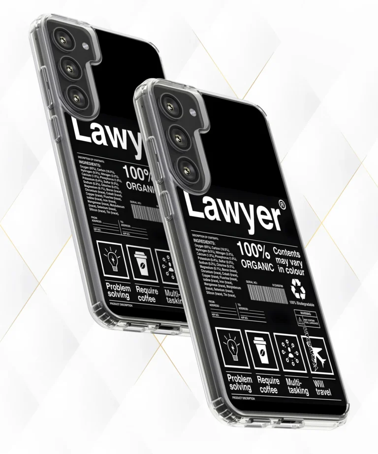 Lawyer Silicone Case