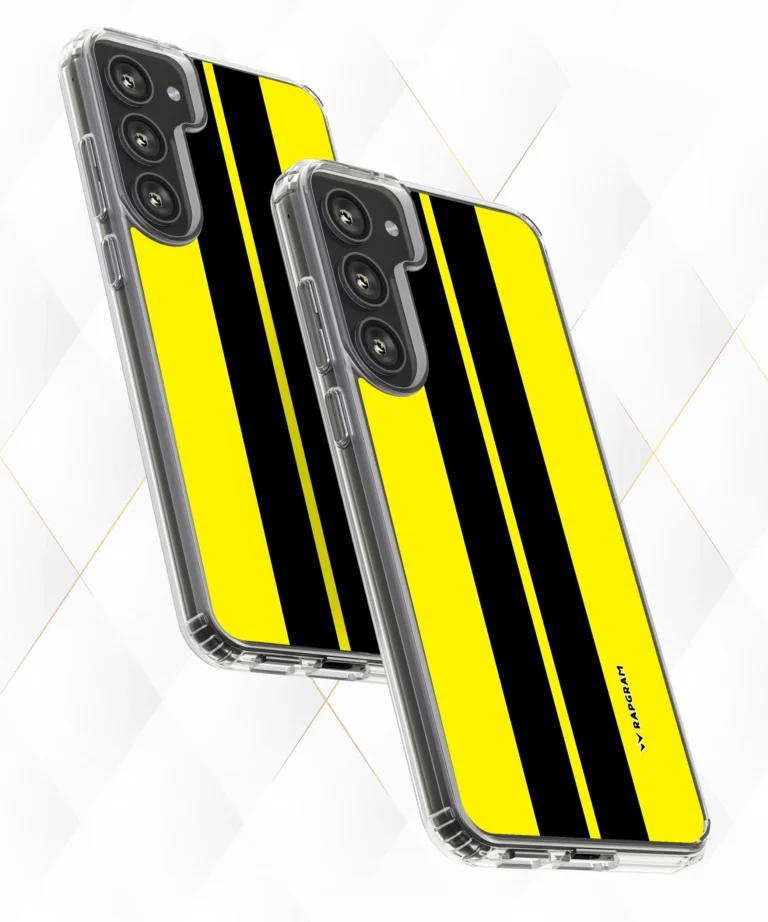 Black Stripes Silicone Case