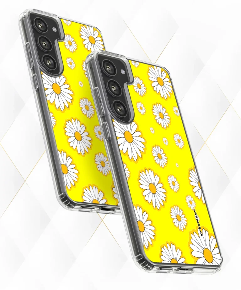 Yellow Flowers Silicone Case