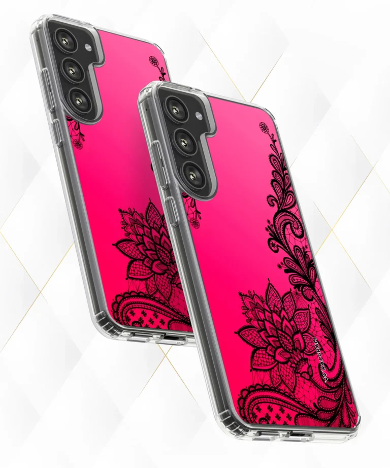 Pink Net Silicone Case