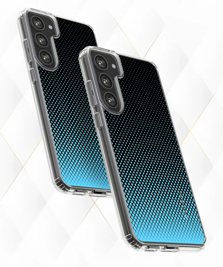 Blue Diamonds Silicone Case