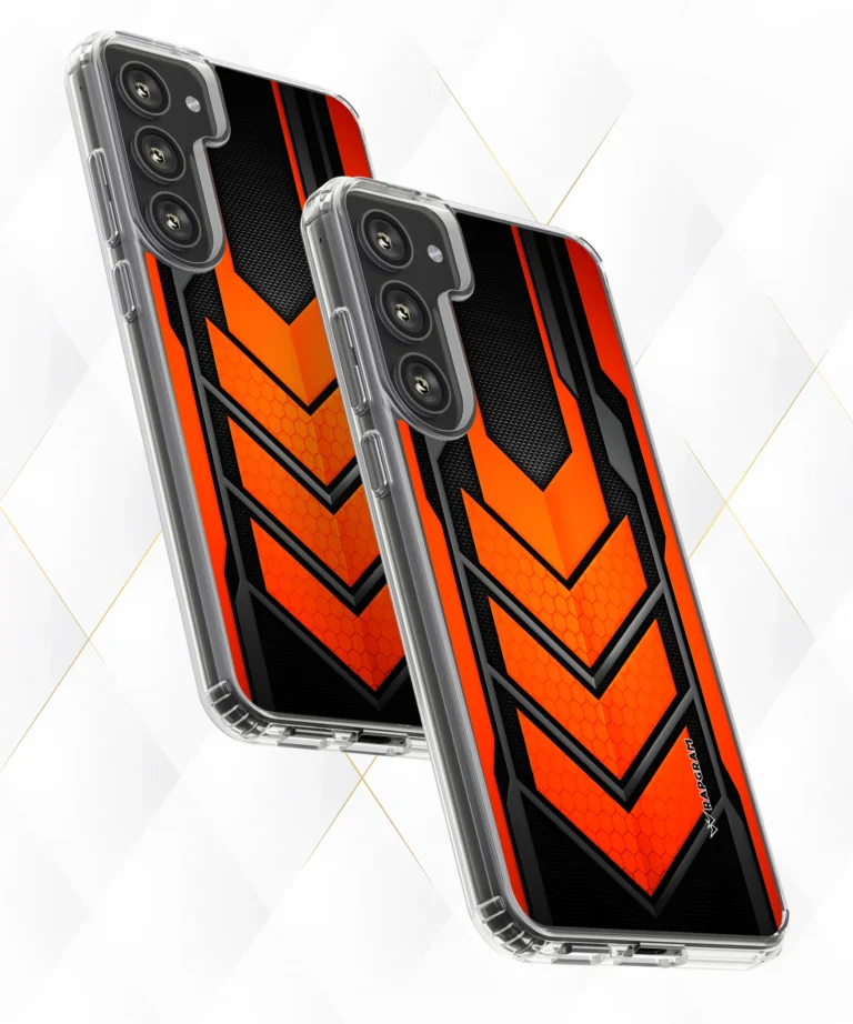 Orange Armour Silicone Case