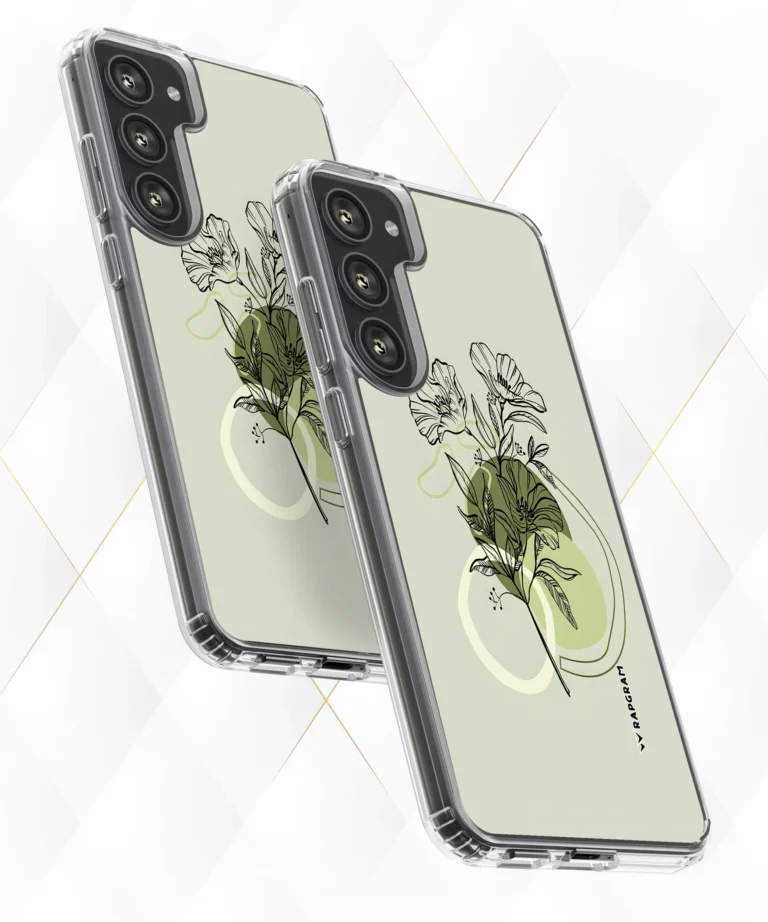 Water Flowers Silicone Case