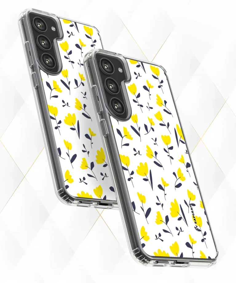 Yellow Flower Silicone Case