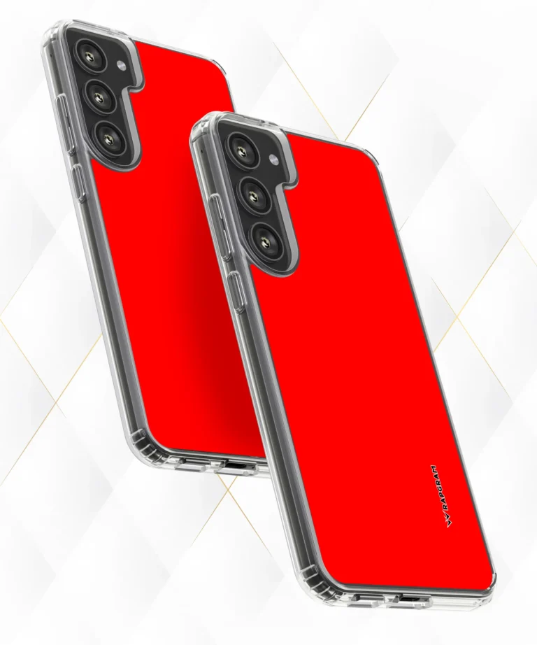 Red Sharp Silicone Case