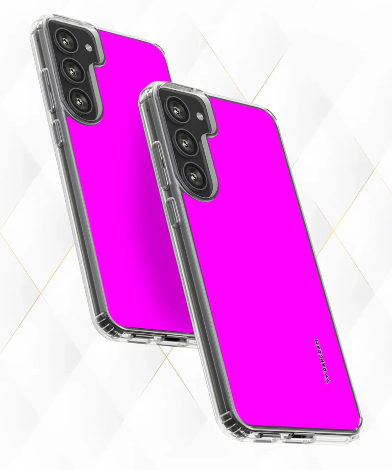 Purple Plain Silicone Case