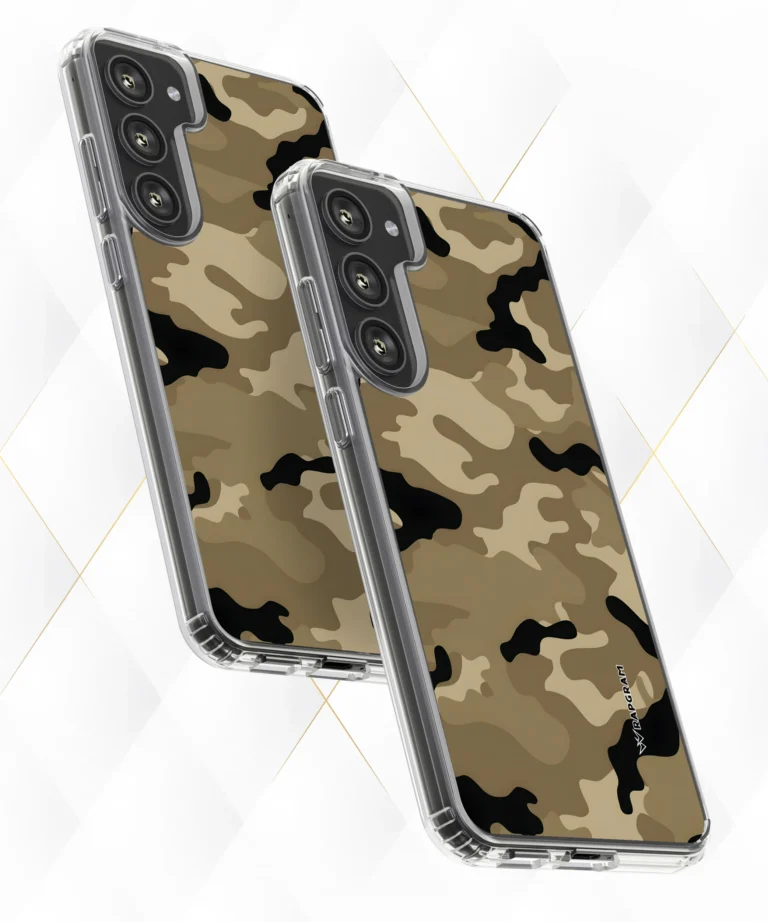 Military Camou Silicone Case