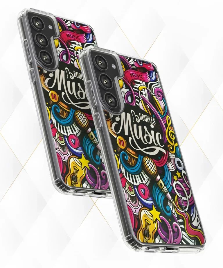 Music Doodle Silicone Case