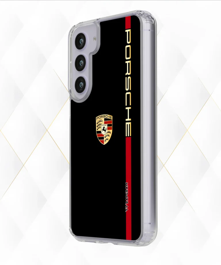 Porche Gold Silicone Case