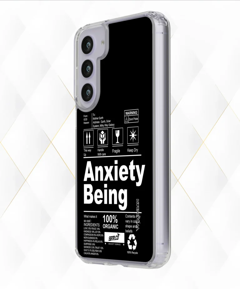 Anxiety Being Silicone Case