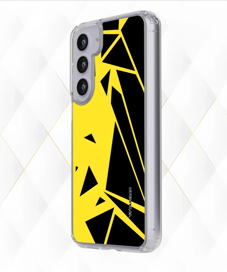 Black and Yellow Silicone Case