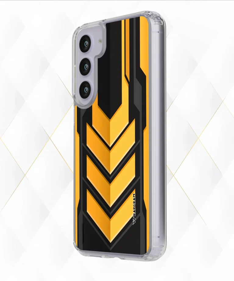 Yellow Arrow Silicone Case