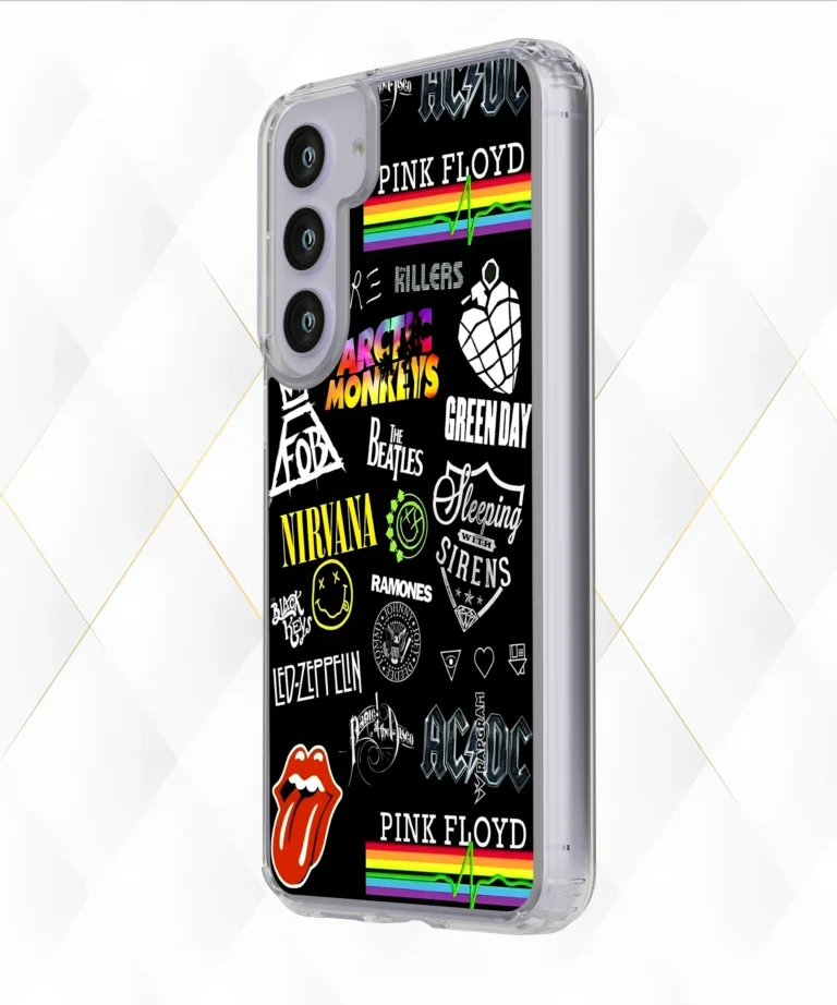 Rock Bands Silicone Case