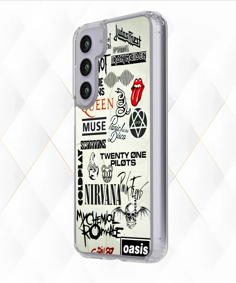 Metal Bands Silicone Case