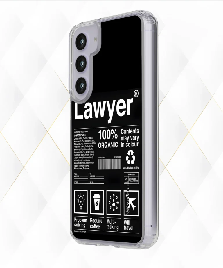 Lawyer Silicone Case