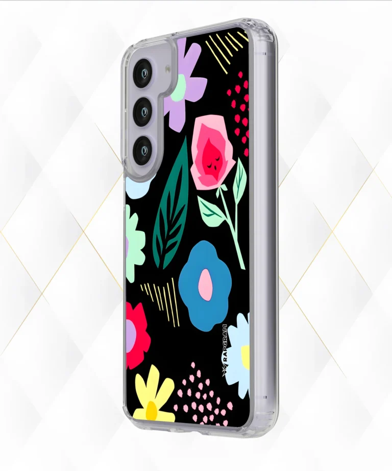 Flowers Art Silicone Case