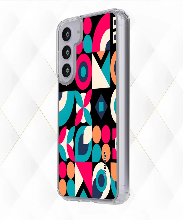 Curved Shapes Silicone Case