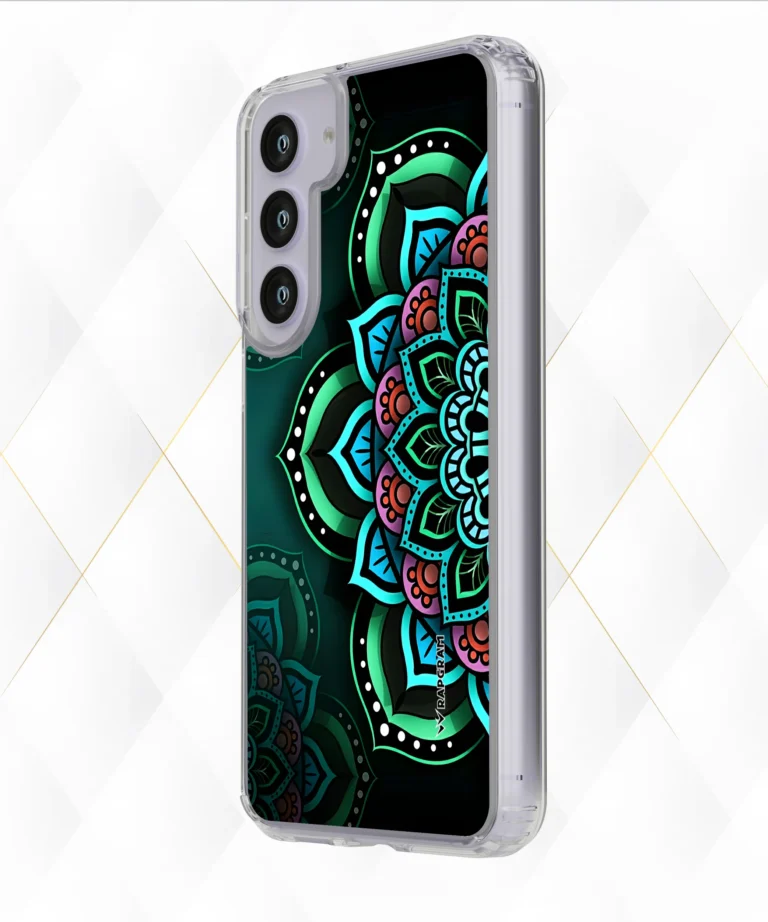 Neon Mandala Silicone Case