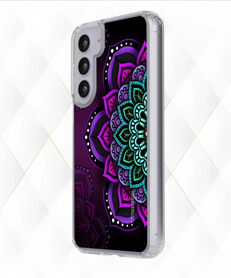 Purple Mandala Silicone Case