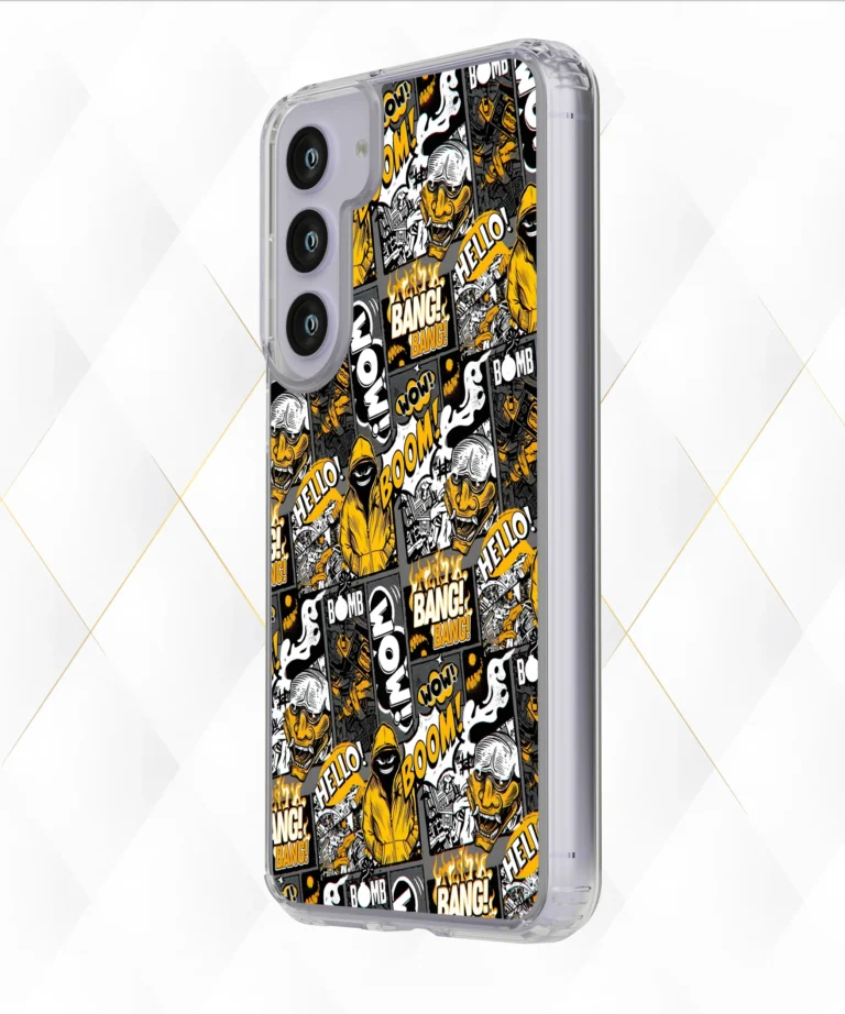 Yellow Boom Silicone Case