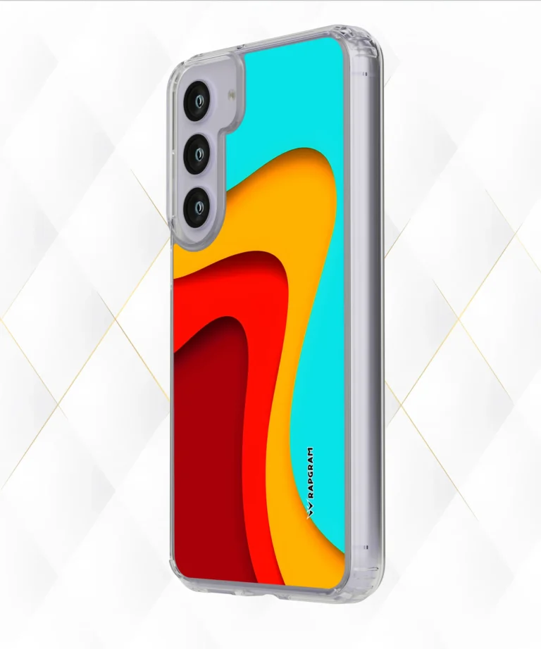 Splashed Waves Silicone Case