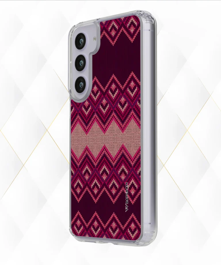 Pink Knit Silicone Case