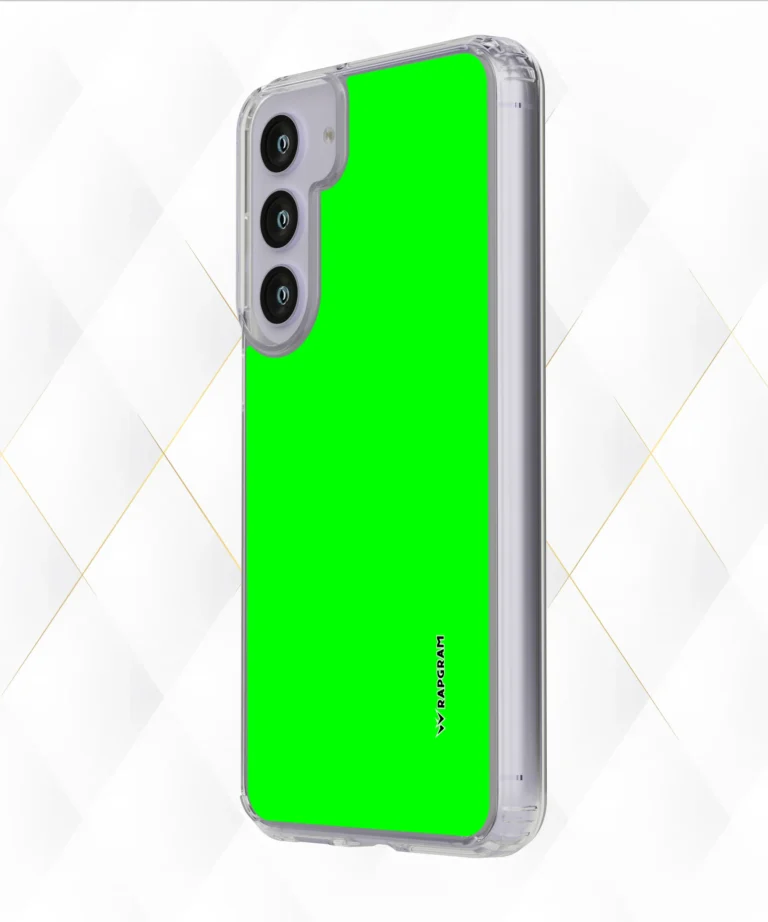 Green Plain Silicone Case