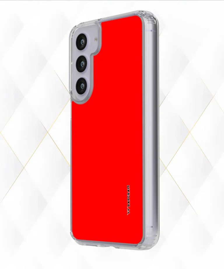 Red Sharp Silicone Case