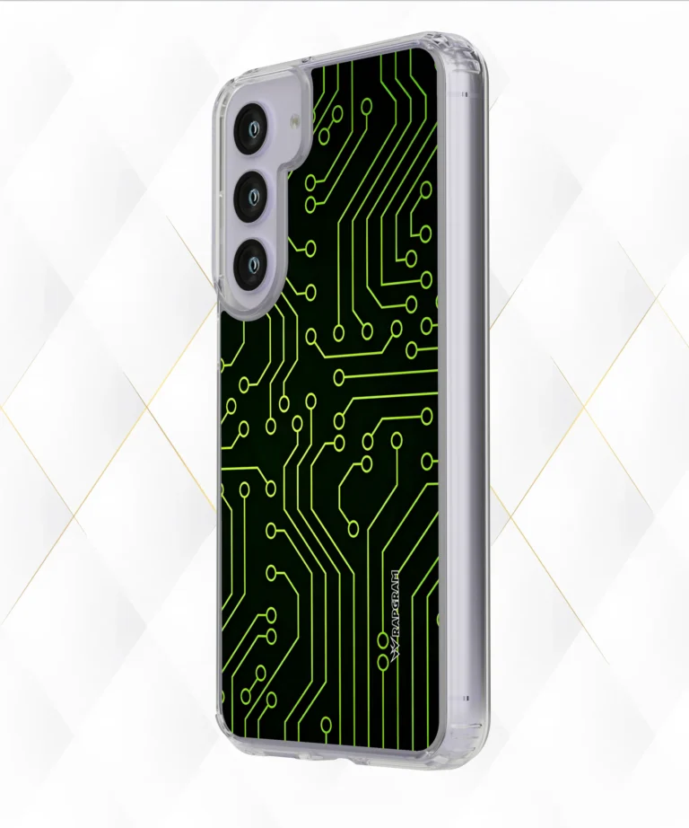 Neon Circuit Silicone Case