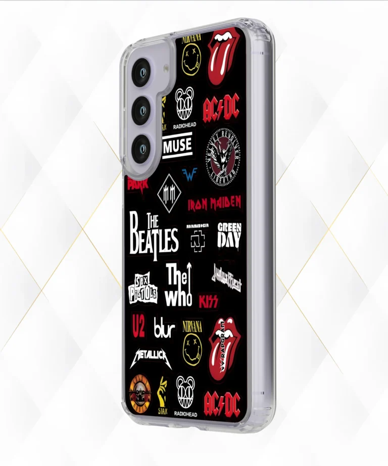 Band Collage Silicone Case