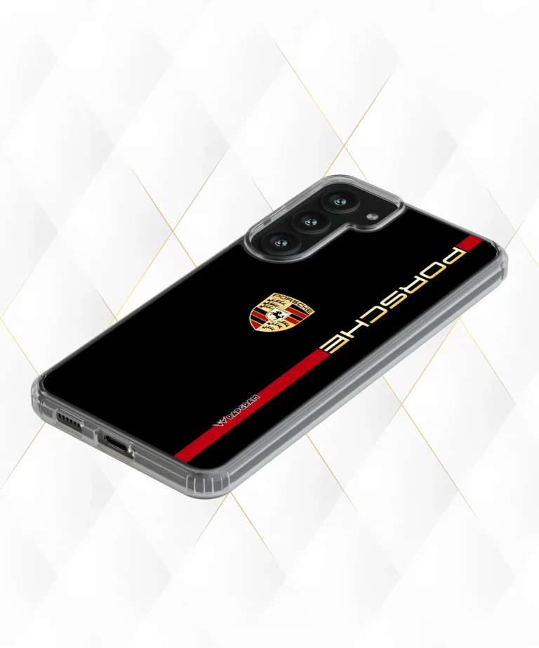 Porche Gold Silicone Case