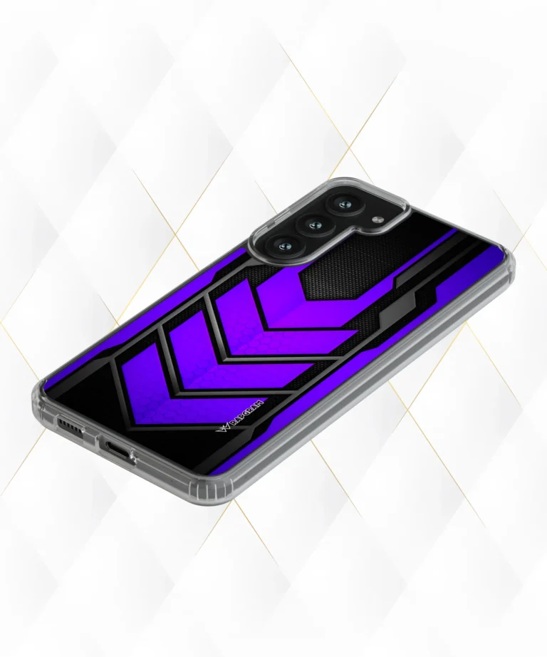 Purple Arrow Silicone Case