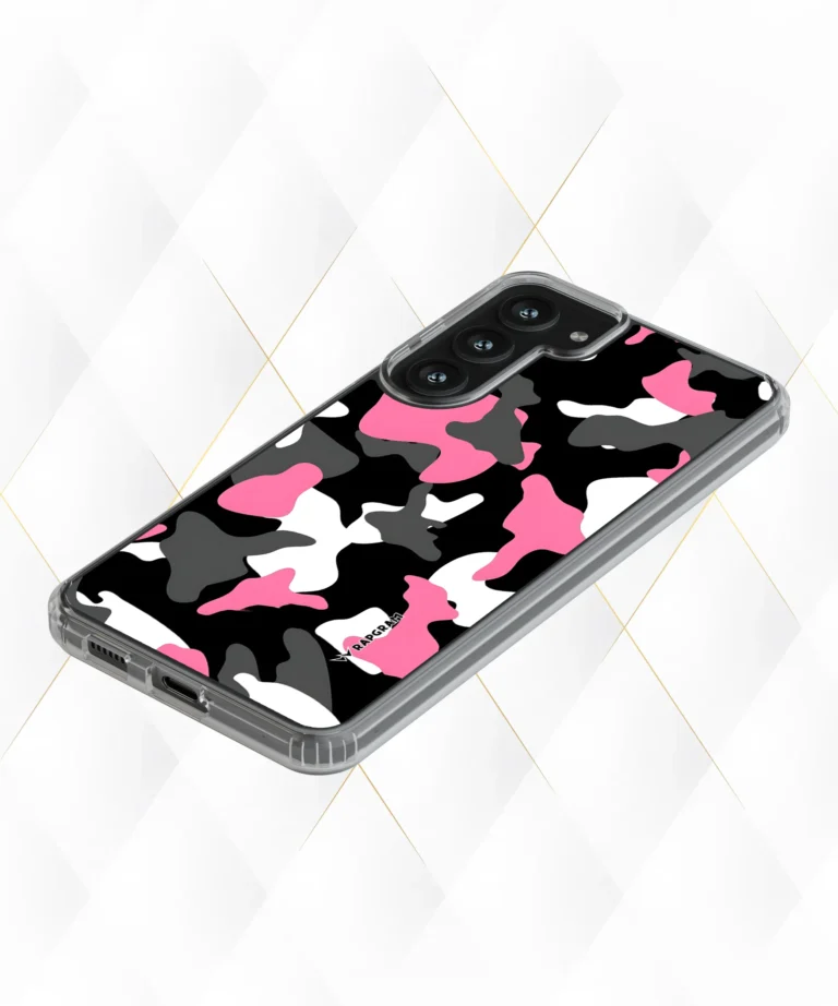 Pink Camou Silicone Case