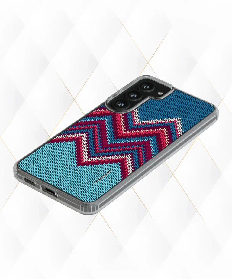 Pattern Knit Silicone Case