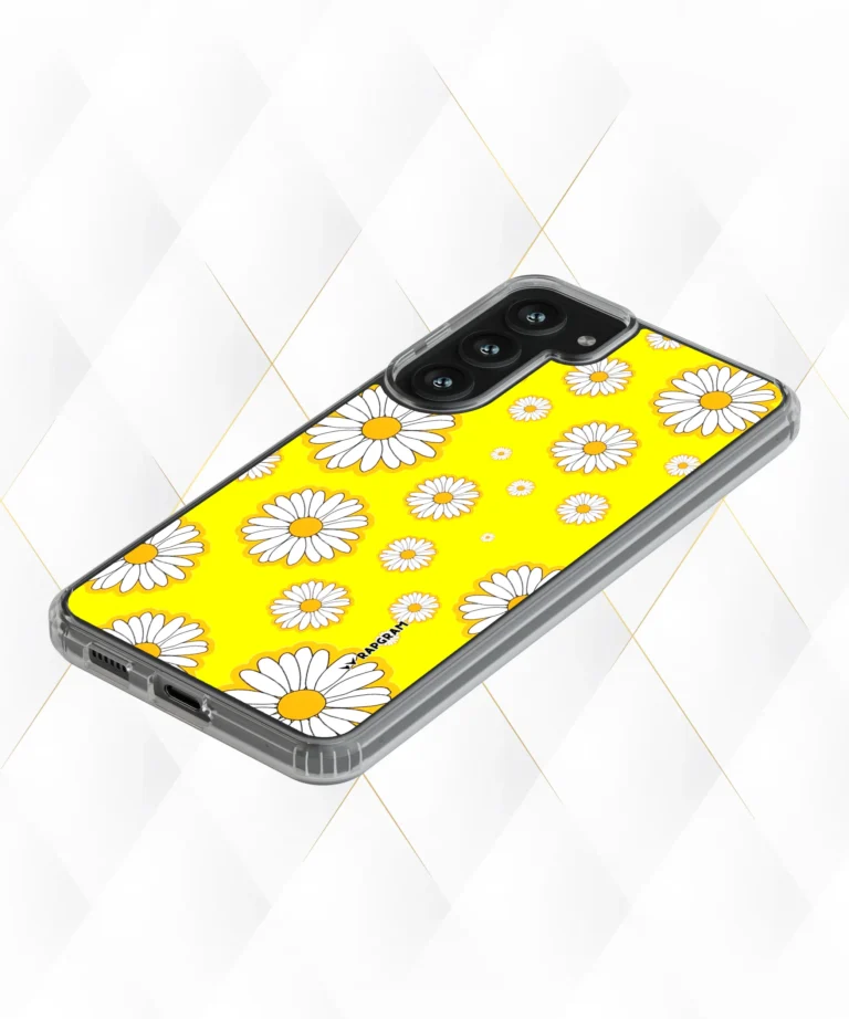 Yellow Flowers Silicone Case