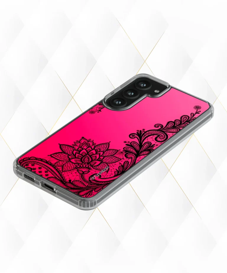 Pink Net Silicone Case