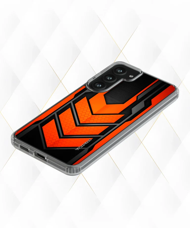 Orange Armour Silicone Case