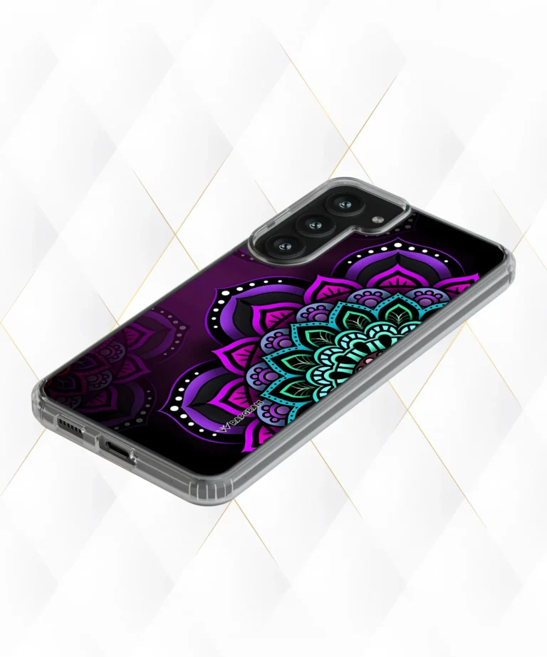 Purple Mandala Silicone Case