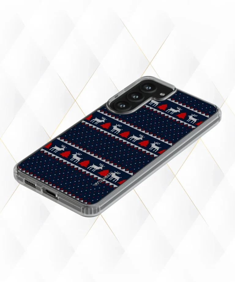 Raindeer Knit Silicone Case