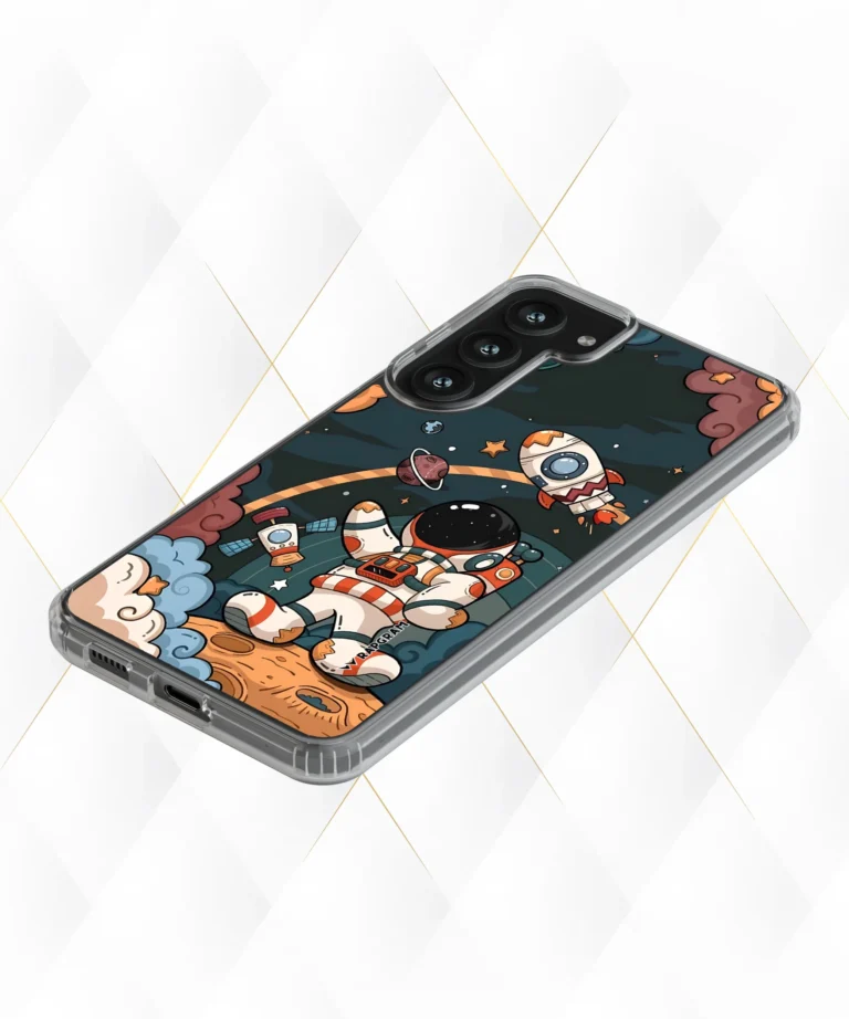 Space Search Silicone Case