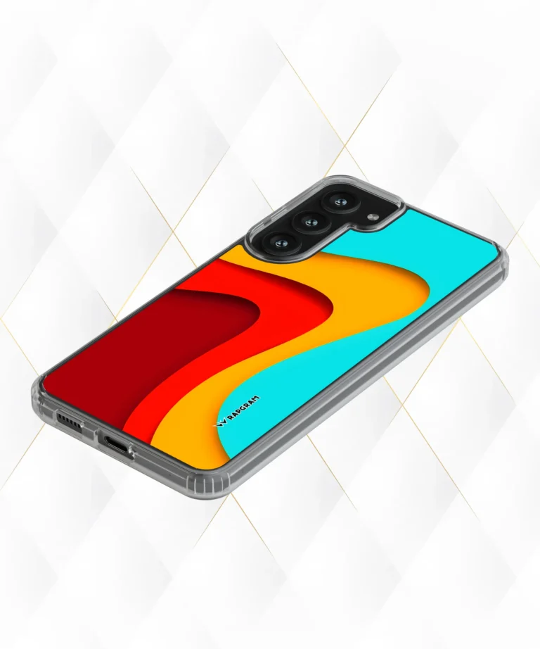 Splashed Waves Silicone Case